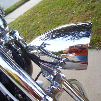 Chrome Bullet Headlight Assembly For Harley Sportster XL Softail Bobber Chopper $77.20