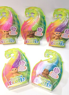 #ad Good Luck Trolls 65th Anniversary quot;Confidence Trollquot; DreamWorks Vintage Display $36.99