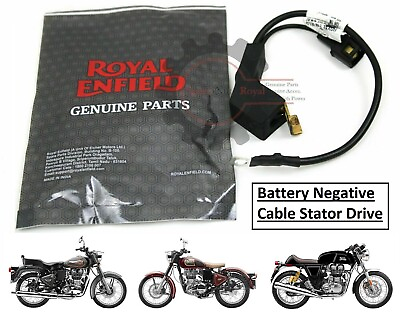 #ad Royal Enfield quot;GT 535 Old Classic 350ccquot; quot;Battery Negative Cable Stator Drivequot; $32.32