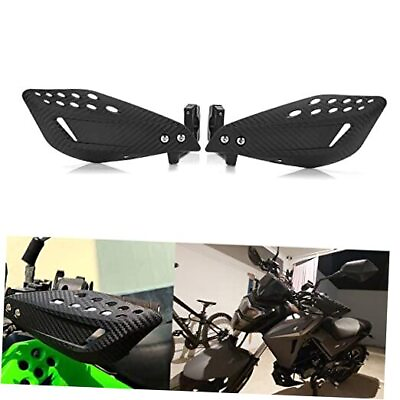 #ad Motorcycle Handguards 7 8quot; 22mm Universal Hand Guards Black $23.02