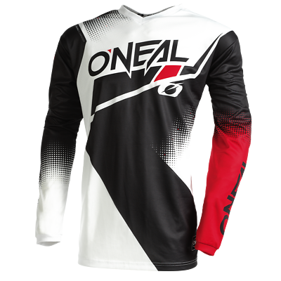 #ad O#x27;Neal 2022 Element Racewear Jersey – Black White Red Motocross Off Road $27.99