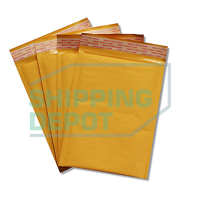 #ad 1 2000 #0 6x10 Kraft Bubble Mailers Self Seal Padded Envelopes 6quot;x10quot; SecureSeal $71.49