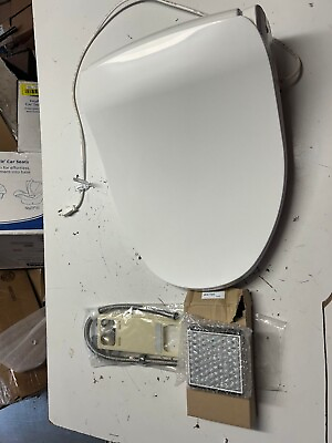 #ad Bio Bidet Slim 2 Toilet Seat With Remote Elongated White Used $149.99