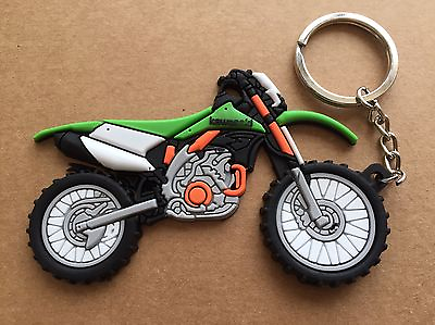 #ad New Kawasaki MotoCross OFFRoad Motorcycle keychain Rubber. As Picture $19.99
