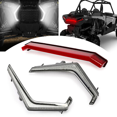 #ad For 2019 2023 Polaris RZR XP 4 Turbo 1000 #2884053 Front amp; Rear Accent Light Kit $48.00