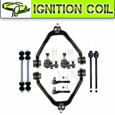 #ad 10pc Front Suspension Kit Sway Bar Parts for Chevy Silverado GMC Sierra 1500 $91.90