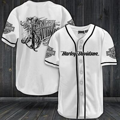 #ad #ad Personalized Harley Davidson Limited Edition Men#x27;s Jersey 3D For Fans $31.90