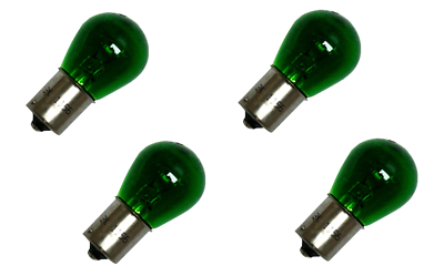 #ad 4x 1156 Green Miniature Light Bulb 12v Tail Rear Brake Stop Turn Signal LAMP LOT $14.98