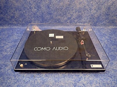 #ad NEW Como Audio Turntable Bluetooth Piano Black Ortofon OM 10 Pro Ject T1 $249.99