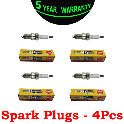 #ad Set 4 pcs Spark Plugs ngk DCPR7E 3932 for Chevy SPARK Fiat 500 Pre Set Gap $31.99