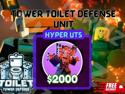 #ad Hyper Upgraded Titan Speakerman Toilet Tower Defense Fast Delivery $11.00