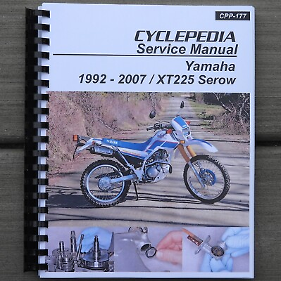 #ad 1992 2007 Yamaha XT225 XT 225 SERVICE amp; REPAIR MANUAL $32.95