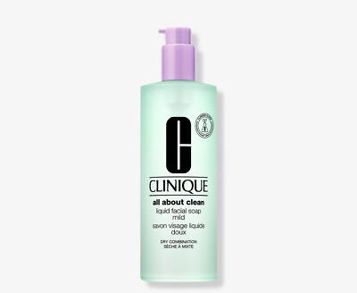 #ad #ad JUMBO Clinique All About Clean Liquid Facial Soap Mild 13.5fl.oz 400 ml $32.00