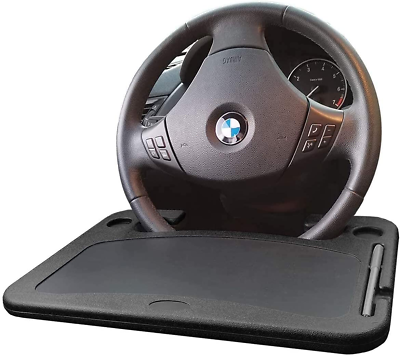 #ad Steering Wheel Desk Car Laptop Tray Table Office Computer Holder Front Seat $27.49
