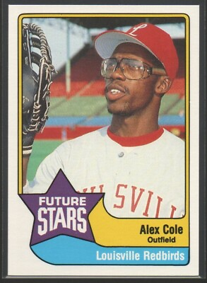 #ad Alex Cole 1989 Triple A All Stars CMC #14 Louisville Redbirds St. Louis Cardinal $2.99