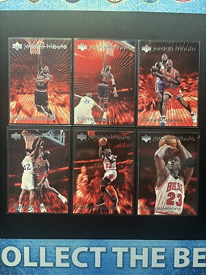 #ad 1997 Upper Deck Michael Jordan Tribute Mj Impressions 30 Cards $139.00