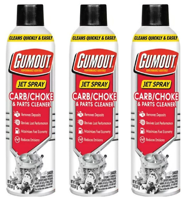#ad #ad Gumout Carb And Choke Carburetor Cleaner 14 Oz. Engine Parts Spray 3 Pack $18.95