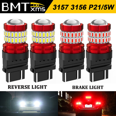 #ad Backup Reverse Brake 3157 3156 LED Stop Light Bulbs for Ford F 150 1997 2017 $18.89