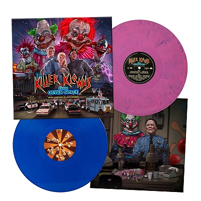 The Dickies Killer Klowns from Outer Space LITA Violet amp; Blue Colored Vinyl 2XLP $54.99