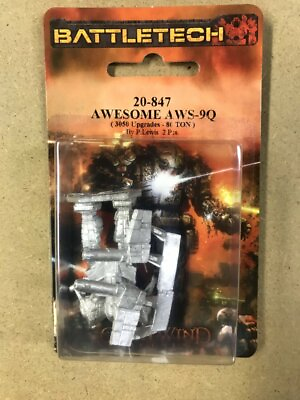 #ad Battletech Miniatures Awesome AWS 9Q 20 847 Iron Wind Metals $18.95