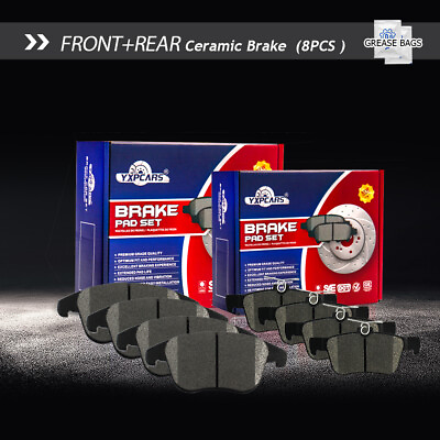 #ad Front amp; Rear Ceramic Disc Brake Pads For 2013 2020 Ford Fusion SE Lincoln MKZ $39.79