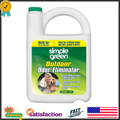 #ad Outdoor Odor Eliminator for Pets Dogs 1 Gallon Refill Ideal for Artificial L $14.35