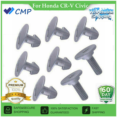 #ad 8Pcs Engine Access Cover Pin Screw OEM# 90674TY2A01 For Honda Accord Civic CRV $4.49