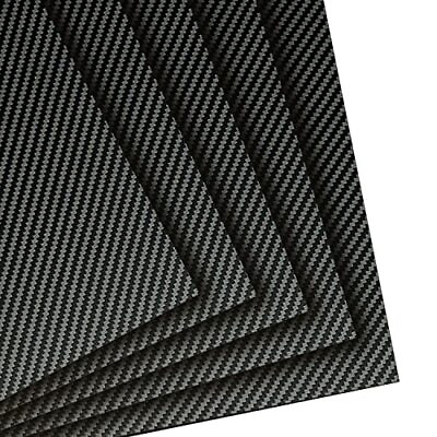 #ad 1.5mm 200x300mm Carbon Fiber Sheets 100% 3K Twill Matte Carbon Fiber Plate $35.14