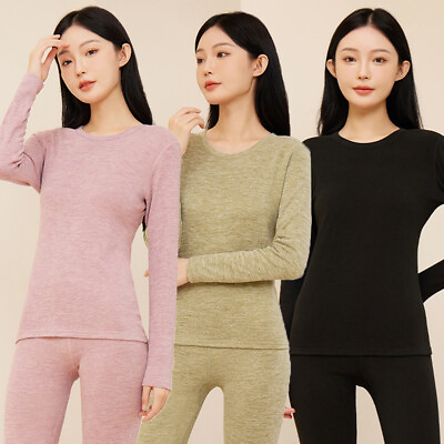 #ad Sleepwear Tops Lingerie Underwear Thermal Women Winter Bottom Seamless Warm $17.11