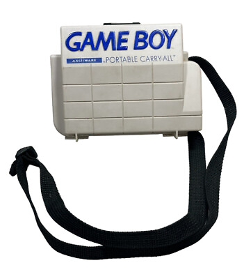 #ad Nintendo Gameboy Portable Carry All Hard Shell Case with Strap $24.99