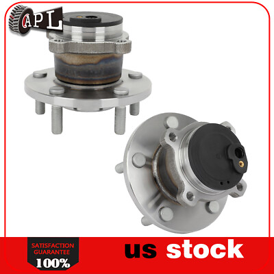 #ad Pair 2 Rear Left Or Right Wheel Hub Bearing Assembly 5 Lug For Mazda 3 5 W ABS $74.59