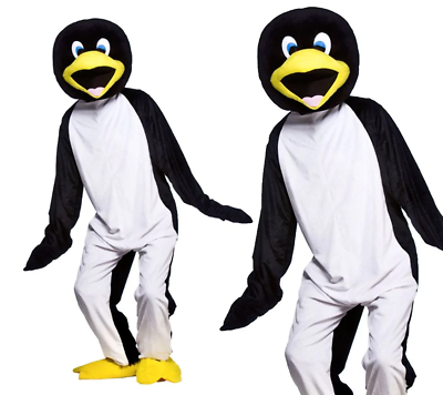 #ad Carnival Cool Penguin Christmas Nativity Play Mascot Adults Fancy Dress Costume $79.40