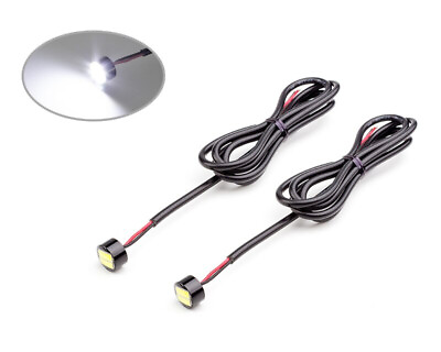 #ad Motorbike Scooter LED Daytime Running Lights Mini Micro Small Auxiliary Lights GBP 19.99