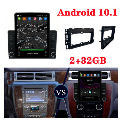 #ad 9.5quot; 232GB Stereo Radio GPS Nav WIFI w Carplay For 07 14 Chevy GMC Sierra Yukon $219.71
