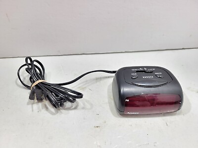 #ad Advance 3139 120V Mini Electric Travel Alarm Clock with Battery Backup Black $9.99