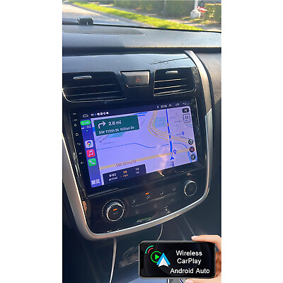 #ad For 2013 2018 Nissan Altima Apple Carplay Car Radio Android GPS FM Stereo DSP I $119.76