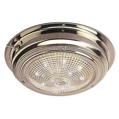 #ad 5 Inches Lens Stainless Steel LED Dome Light Interior Lighting Fixture $102.30