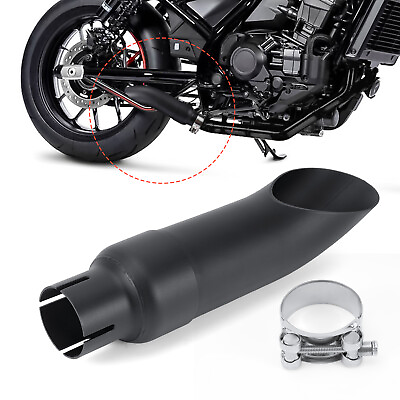 #ad Shorty GP Exhaust Muffler Tip Black for Honda Rebel CMX 1100 2021 2022 2023 2024 $48.12