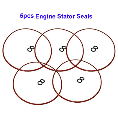 #ad 5x Engine Stator Seals For 4 stroke Horizontal Engine 50cc 190cc Dirt Pit Bike $8.99
