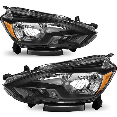 #ad For Nissan Sentra 2016 2019 Halogen Headlights Replacement Headlamps LeftRight $124.94