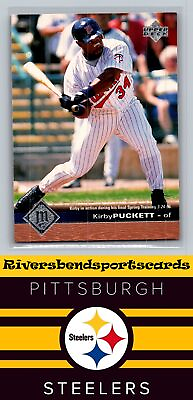 #ad 1997 Upper Deck #105 Kirby Puckett $1.50
