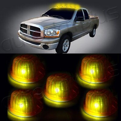 #ad 5X CLEARANCE ROUND 1313A CAB MARKER LIGHT5X US FAST 194 LED BULB FOR CHEVROLET $12.14