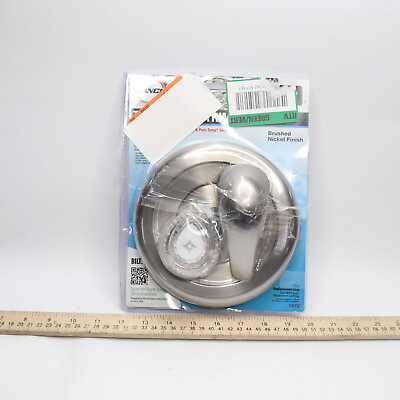 #ad Danco Universal Trim Kit Single Handle Shower Clear Brushed Nickel Complete Kit $14.98